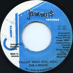 Eek-A-Mouse Taller Than King King Vinyl 7" USED