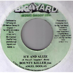 Bounty Killer / Angel Doolas Ice And  Alize Vinyl 7" USED