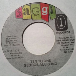 George Allison Ten To One Vinyl 7" USED