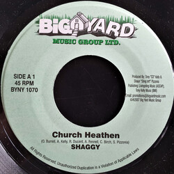 Shaggy Church Heathen Vinyl 7" USED