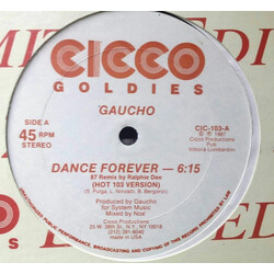 Gaucho Dance Forever (87 Remix By Ralphie Dee) Vinyl 12" USED