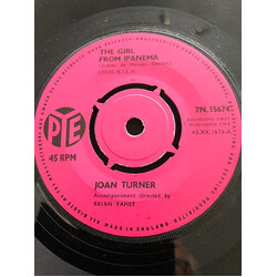 Joan Turner The Girl From Ipanema Vinyl 7" USED