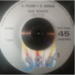 El Palomo Y El Gorrion Que Bonito / Ambicion Vinyl 7" USED