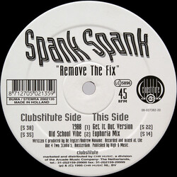Spank Spank (2) Remove The Fix Vinyl 12" USED