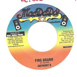 Anthony B / Computer Paul Fire Brand Vinyl 7" USED