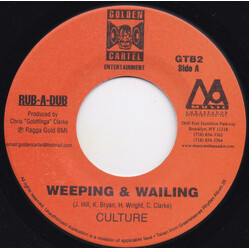 Culture Weeping & Wailing Vinyl 7" USED