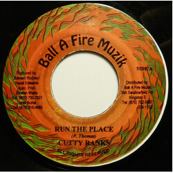 Cutty Ranks Run The Place Vinyl 7" USED