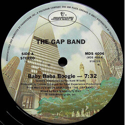 The Gap Band Baby Baba Boogie / Shake Vinyl 12" USED
