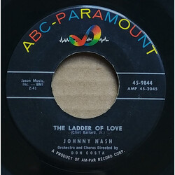 Johnny Nash The Ladder Of Love / I'll Walk Alone Vinyl 7" USED