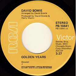 David Bowie Golden Years Vinyl 7" USED