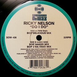 Ricky Nelson Do I Do Vinyl 12" USED