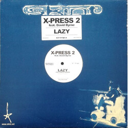 X-Press 2 / David Byrne Lazy Vinyl 12" USED