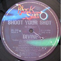 Divine Shoot Your Shot Vinyl 12" USED