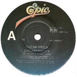 Cheap Trick Dream Police Vinyl 7" USED