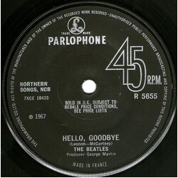 The Beatles Hello, Goodbye Vinyl 7" USED