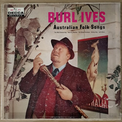 Burl Ives Australian Folk Songs Vinyl LP USED