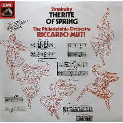 Igor Stravinsky / The Philadelphia Orchestra / Riccardo Muti The Rite Of Spring Vinyl LP USED