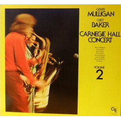 Gerry Mulligan / Chet Baker Carnegie Hall Concert - Volume 2 Vinyl LP USED