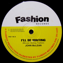 John McLean I'll Be Waiting Vinyl 12" USED