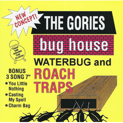 The Gories Bug House Waterbug And Roach Traps Vinyl 7" USED