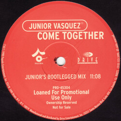 Junior Vasquez Come Together Vinyl 12" USED