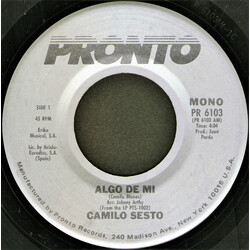 Camilo Sesto Algo De Mi / Ay, Ay, Rosseta Vinyl 7" USED