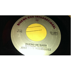 José Luis Rodríguez Dueño De Nada Vinyl 7" USED