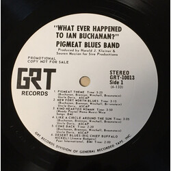The Pigmeat Blues Band What Ever Happened To Ian Buchanan Vinyl LP USED