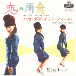 The Ronettes Walking In The Rain Vinyl 7" USED