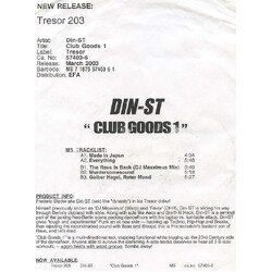 Din-St Club Goods 1 Vinyl 12" USED