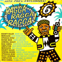 Various Ragga Ragga Ragga 6 Vinyl LP USED