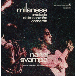 Nanni Svampa Milanese - Antologia Della Canzone Lombarda - Le Canzoni Della Madonnina - Quarto Volume Vinyl LP USED
