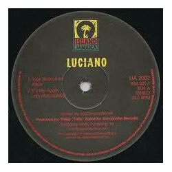 Luciano (2) Your World And Mine / It's Me Again Jah Vinyl 12" USED