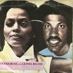 Diana Ross / Lionel Richie Endless Love Vinyl 7" USED