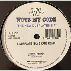 Wots My Code The New Dubplates E.P Vinyl 12" USED
