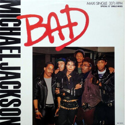 Michael Jackson Bad Vinyl 12" USED