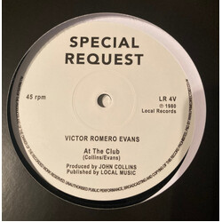 Victor Romero Evans / The Detonators (2) At The Club / Lift Off Vinyl 12" USED