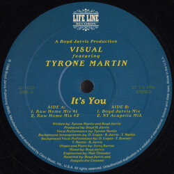 Visual / Tyrone Martin It's You Vinyl 12" USED