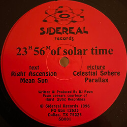DJ Pawn 23H56M Of Solar Time Vinyl 12" USED