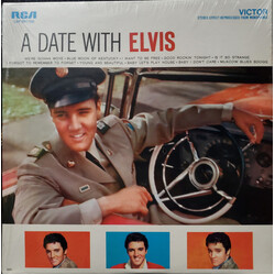 Elvis Presley A Date With Elvis Vinyl LP USED