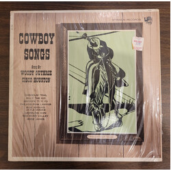 Woody Guthrie / Cisco Houston Cowboy Songs Vinyl LP USED