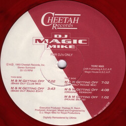 DJ Magic Mike M & M Getting Off Vinyl 12" USED