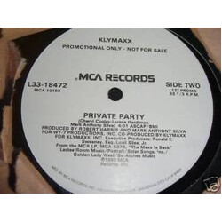 Klymaxx Private Party Vinyl 12" USED