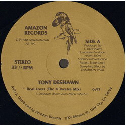 Tony Deshawn Real Lover Vinyl 12" USED