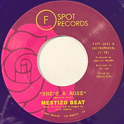 Mestizo Beat She's A Rose Vinyl 7" USED