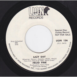Frijid Pink Lazy Day / Go Now Vinyl 7" USED