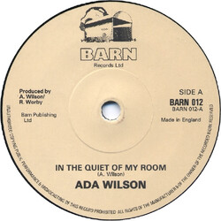 Ada Wilson In The Quiet Of My Room Vinyl 7" USED