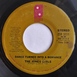 The Jones Girls Dance Turned Into A Romance Vinyl 7" USED