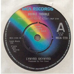 Lynyrd Skynyrd Double Trouble Vinyl 7" USED