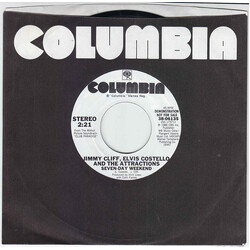 Jimmy Cliff / Elvis Costello & The Attractions Seven-Day Weekend Vinyl 7" USED
